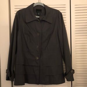 Cynthia Rowley Short Rain/Trench Coat